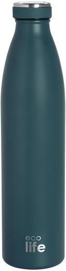 Ecolife Thermos Bottle Stainless Steel BPA Free 1lt Blue