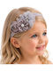 TakTakBaby Kids Hair Band In Grey Colour