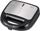 Ankor Sandwich-Maker Grill mit Herausnehmbare Gitter 950W Inox
