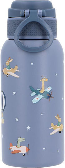 Tutete Kids Water Bottle Thermos Stainless Steel Non Spill 500ml