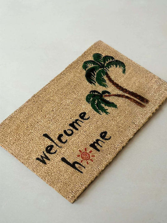 SteweHome Doormat Made of Coconut Tree with Non...