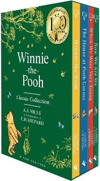 Winnie The Pooh Classic Collection 4 Book Box Set Winnie-the-pooh Classic Editions A.a Milne