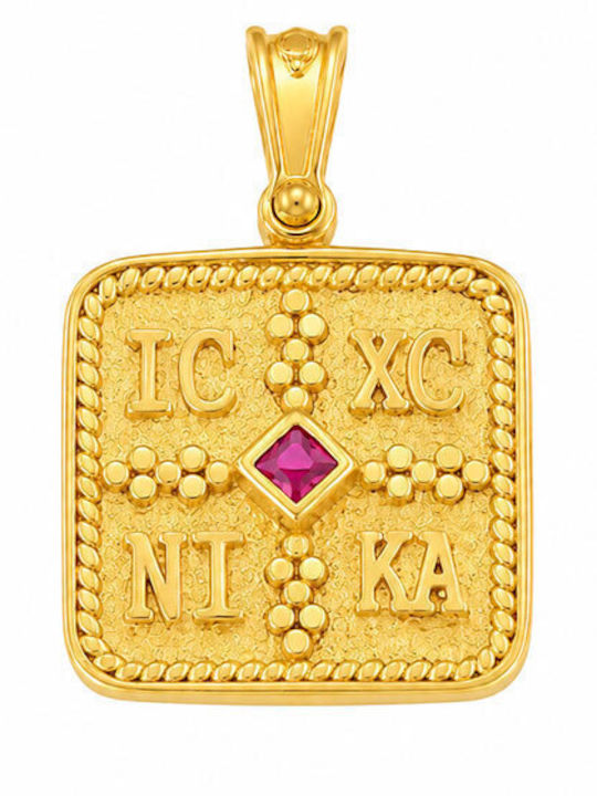 Ios Kinder Amulette Kinder Amulett Konstantin-Münze aus Silber IC38