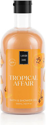 Lavish Care Ενυδατικό Shower Gel με Άρωμα Τροπικά Φρούτα 500ml