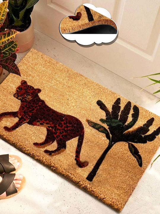SteweHome Non-Slip Brown Doormat 40x60cm Thickn...