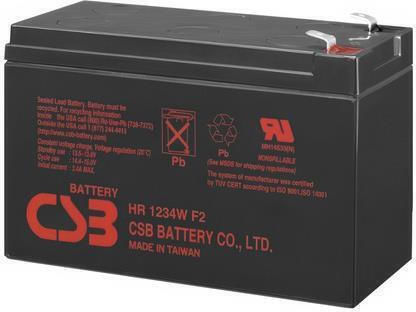 CSB UPCSUABA00C0 UPS Battery with Capacity 9Ah and Voltage 12V