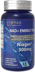 Vitamain NAD+ Energy Plus Niagen 300 mg 15 Vegetable Capsules Vitamain NAD+ Energy Plus Niagen 300 mg 15 Vegetable Capsules