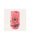 SteweHome Decorative Pink Glass Vase