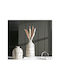SteweHome Set Decorative White Ceramic Vases H35cm 2 Pieces