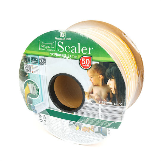Alista Home Opriți curentul de aer prin uși Bandă adezivă pentru fereastră / ușă în culoare neagră 50mx1.5cm
