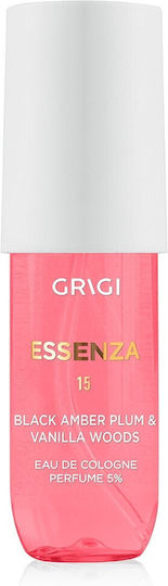 Grigi Essenza Eau De Cologne Schwarzer Bernstein Pflaume & Vanille Holzwälder 90ml