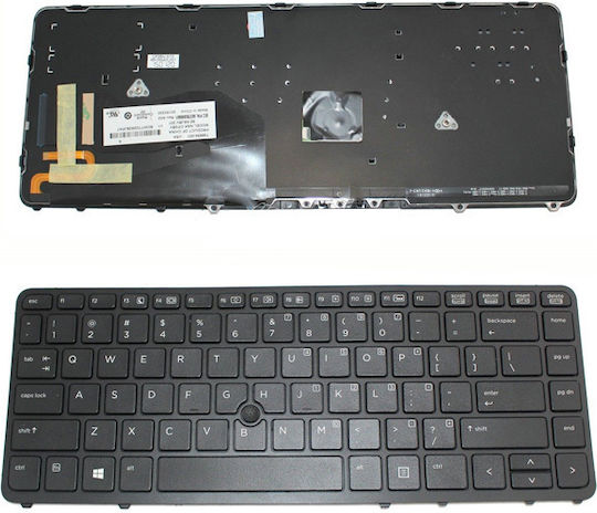 HP EliteBook 840 G1 850 G1 Black Pointing Stick Backlit US UK