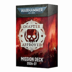 Warhammer 40000 Одобрен от Главите 2026-27 Мисионна колода Warhammer 40000 Одобрен от Главите 2026-27 Мисионна колода