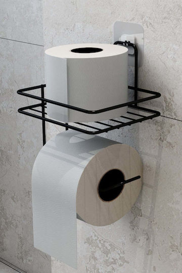 SteweHome Black Metallic Paper Holder