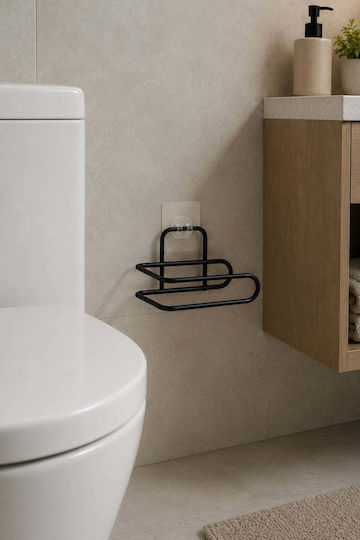 SteweHome Metallic Black Paper Holder