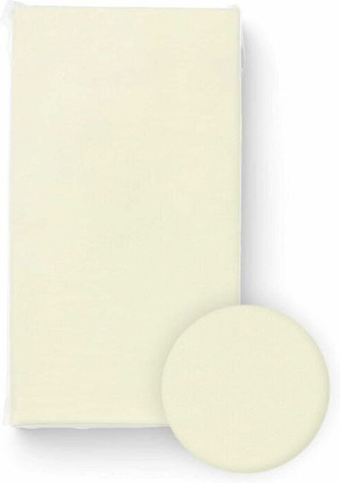 Bocioland Lenjerie Cu Cauciuc Alb 120x60cm Bocioland Lenjerie Cu Cauciuc Alb 120x60cm