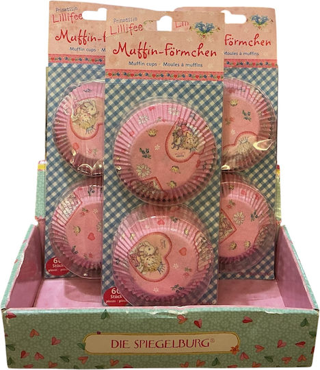 Spiegelburg Prinzessin Lillifee Paper Muffin Cupcake Cases 60 Pieces