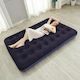 Aufblasbares Camping-Luftmatratze Doppel 190x137x22cm Blau