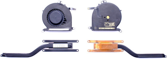 Ανεμιστηράκια Apple Macbook Air 13" A1466 + Heatsink