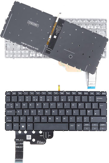 Hp Elitebook 840 G9 840 G10 Laptop-Tastatur Schwarz Hintergundbeleuchtung U