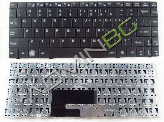 Tastatură laptop Msi X320 X340 X300 Negru Us Uk