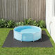vidaXL Pool Accessories 60x60x2 cm Black
