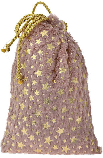 Iliadis Fabric Gift Pouch Pink 20x30cm 4 Pieces