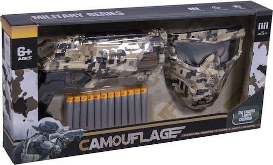 Set Militärische Waffen mit Schaumstoffpfeilen