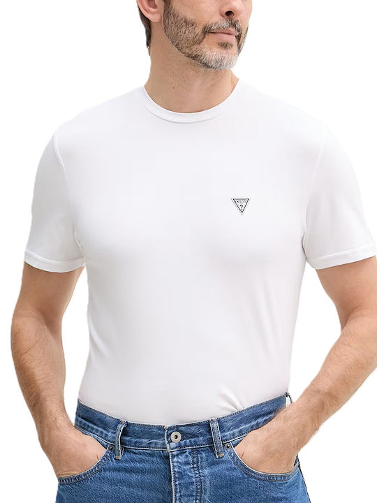 Guess Short Sleeve White Blouse