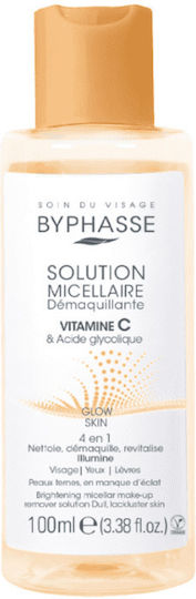 Byphasse Brightening Micellar Water Αφαίρεσης Μακιγιάζ Προσώπου 100ml