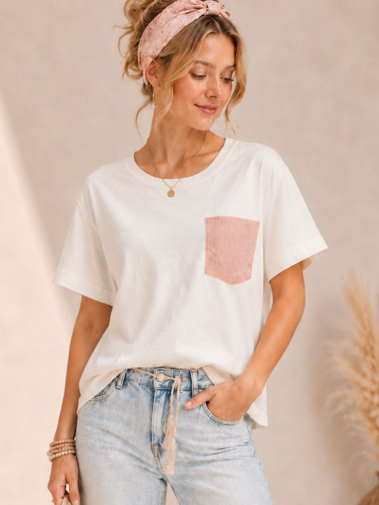 T-Shirt Λευκό