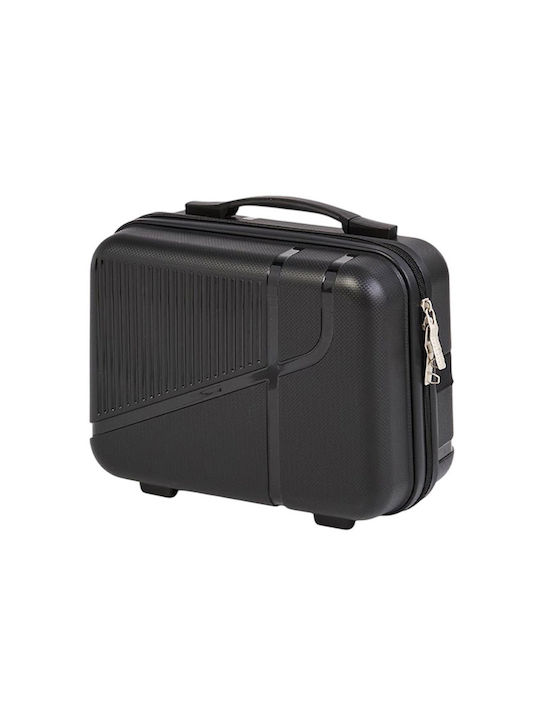 Bartuggi Cabin Travel Suitcase Black 33cm Height
