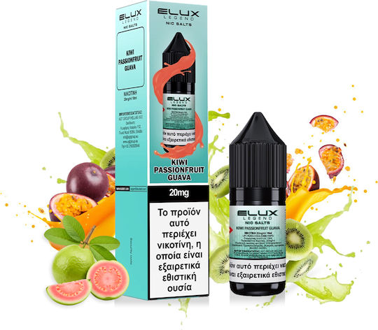 Elux Έτοιμο Υγρό Αναπλήρωσης Kiwi 20mg 10ml