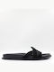 Damen Flache Sandalen Schwarz