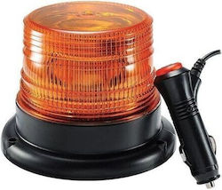 Φάρος Αυτοκινήτου LED 12V με Πορτοκαλί Φωτισμό