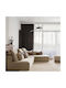 Rabalux Adjustable Black LED Pendant Ceiling Light with Warm White Light 66x66cm