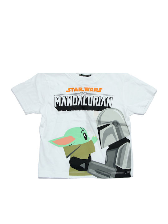 Kids White T-shirt Star Wars