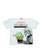 Kids White T-shirt Star Wars