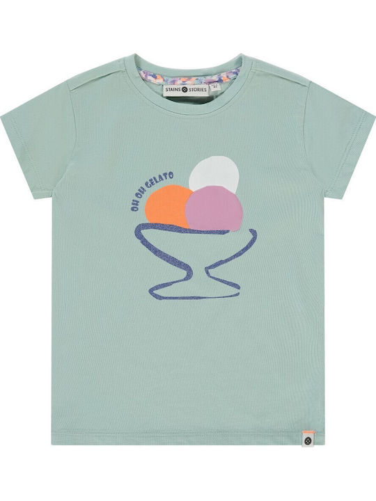 Stains & Stories T-Shirt Purple