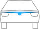 Heko Ανεμοθραύστης Καπό Αυτοκινήτου για Volkswagen Transporter / T5 2009-2015 1τμχ