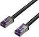 Shiverpeaks S/FTP Cat.6a (Gigabit) Network Cable Ethernet 1.5m Black