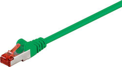 Goobay S/FTP Кат.6 Мрежов Кабел Ethernet 0.15м Зелен Goobay S/FTP Кат.6 Мрежов Кабел Ethernet 0.15м Зелен