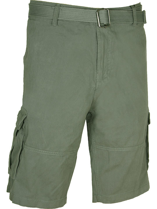 Double Herren Shorts Cargo Khaki