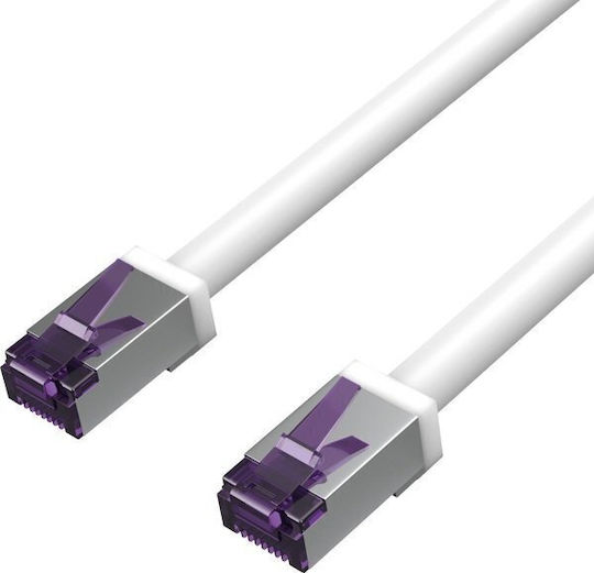 Shiverpeaks S/FTP Cat.6a (Gigabit) Network Cable Ethernet 5m White