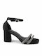Sandals with Strass Black