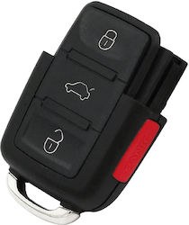 Audi A4/a6 Vw Bora Golf Jetta Passat Κέλυφος Κλειδιού 4 Κουμπιά Χωρίς Κλειδί Akonen 1τμχ Audi A4/a6 Vw Bora Golf Jetta Passat Κέλυφος Κλειδιού 4 Κουμπιά Χωρίς Κλειδί Akonen 1τμχ