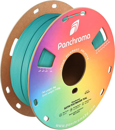 Polymaker Filament pentru imprimante 3D PLA 1.75mm Turcoaz 1kg