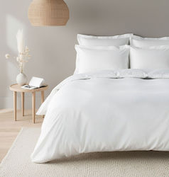 Olia Home Παπλωματοθήκη Ξενοδοχείου Polycotton 160x240εκ.