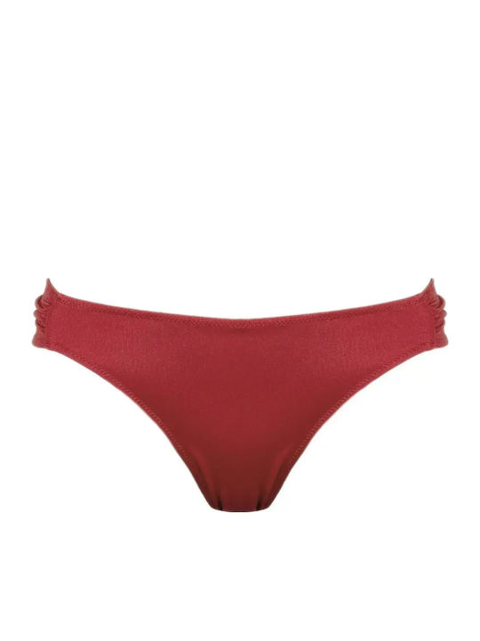 Rock Club Slip Bikini Inferioare Burgundy