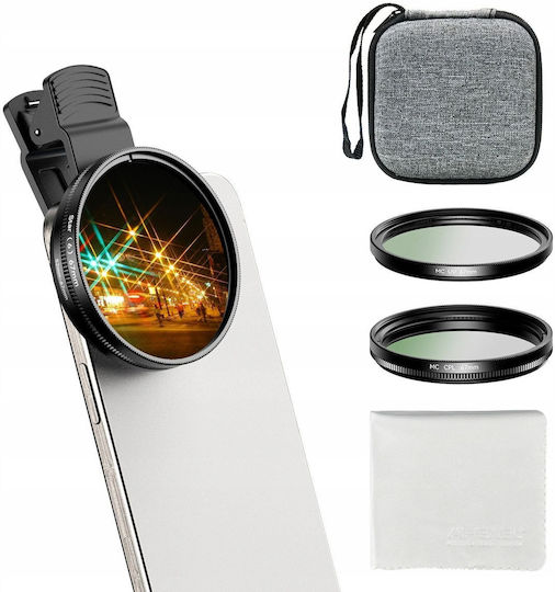 Apexel CPL / UV / Filter Adapter 67mm Diameter for Camera Lenses